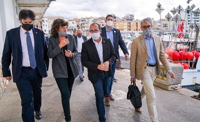 Moment de l'acte a l'Espai del Peix de Palamós