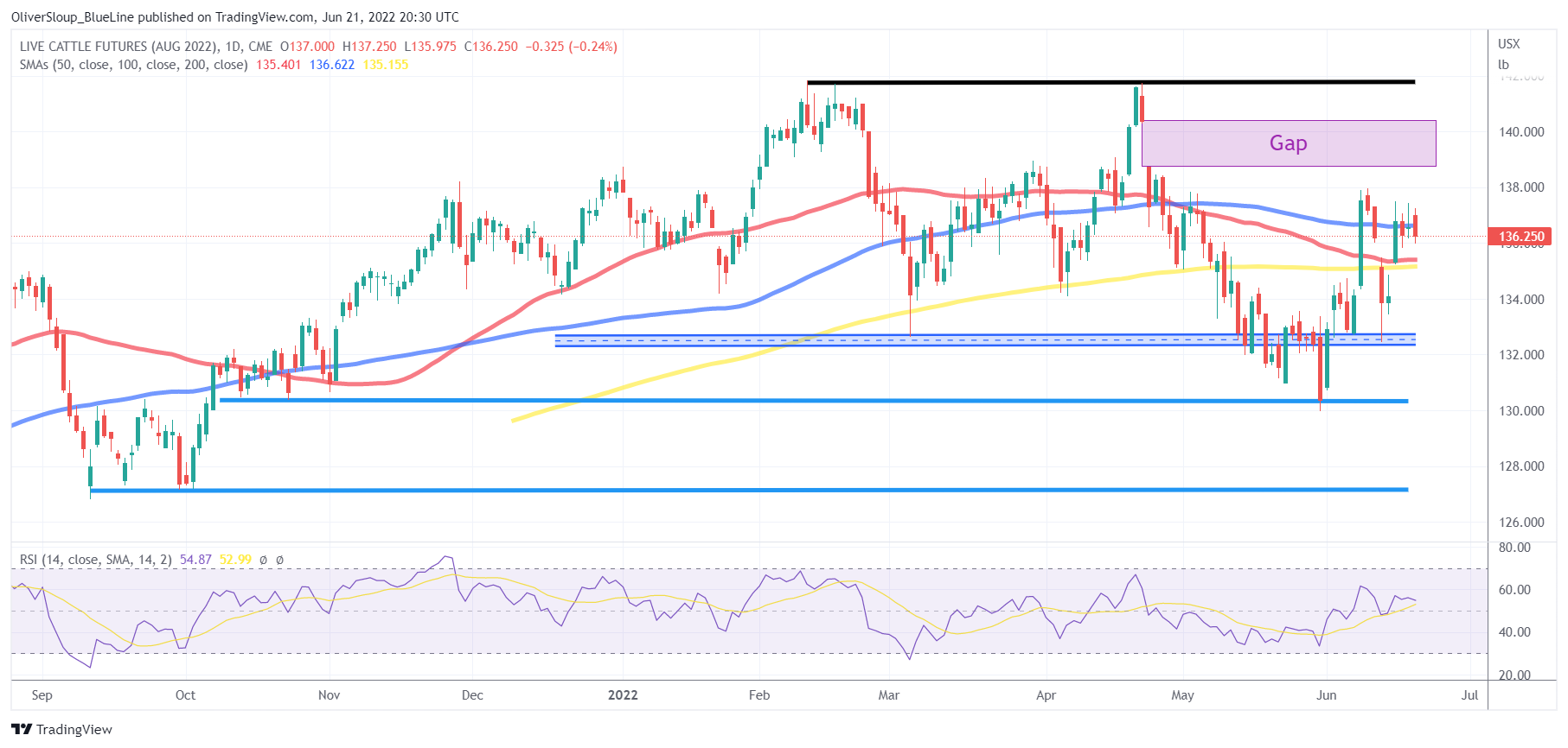 Daily Livestock Charts, Technical Levels, and Fundamentals | AgWeb