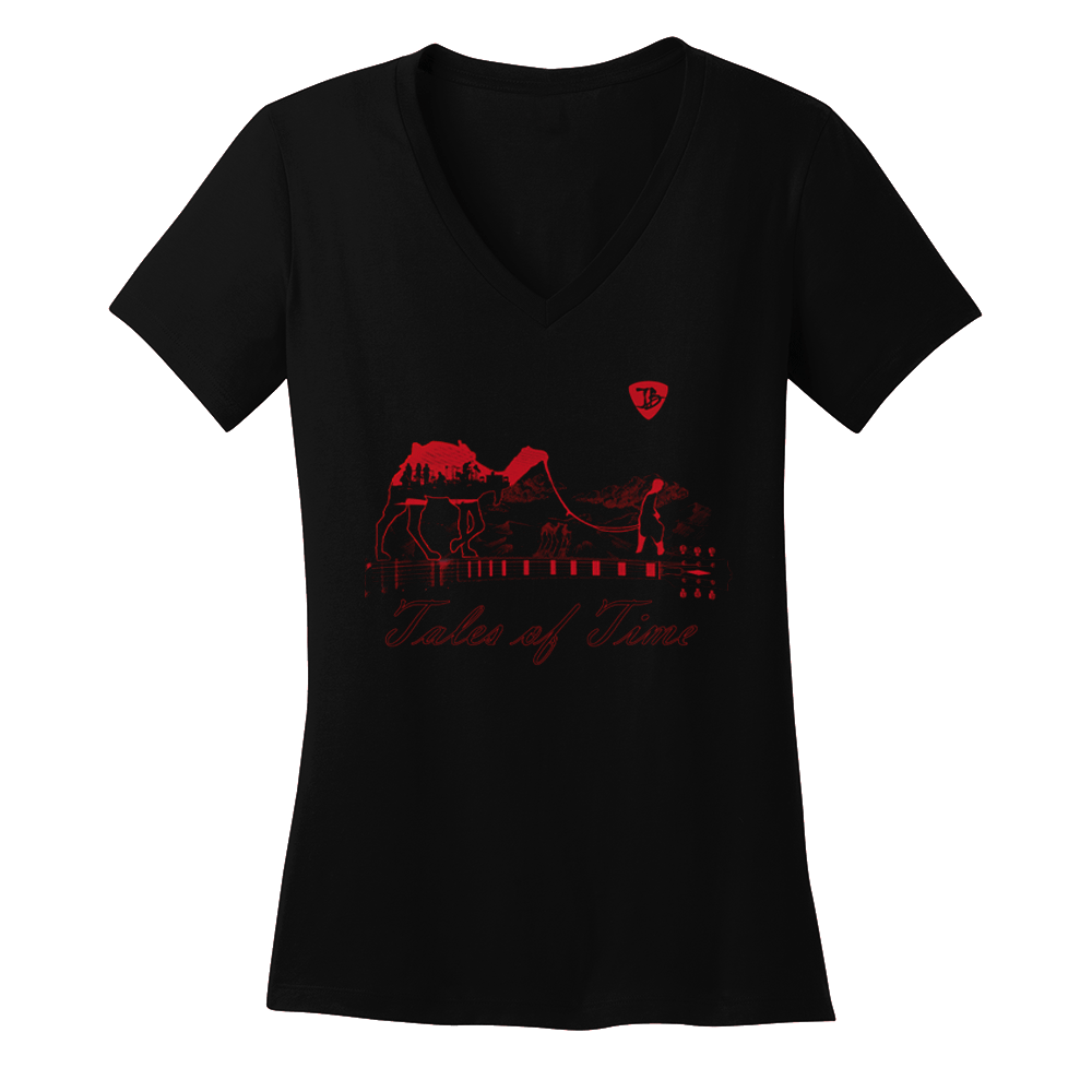 Image of Tales of Time V-Neck T-Shirt (Women)