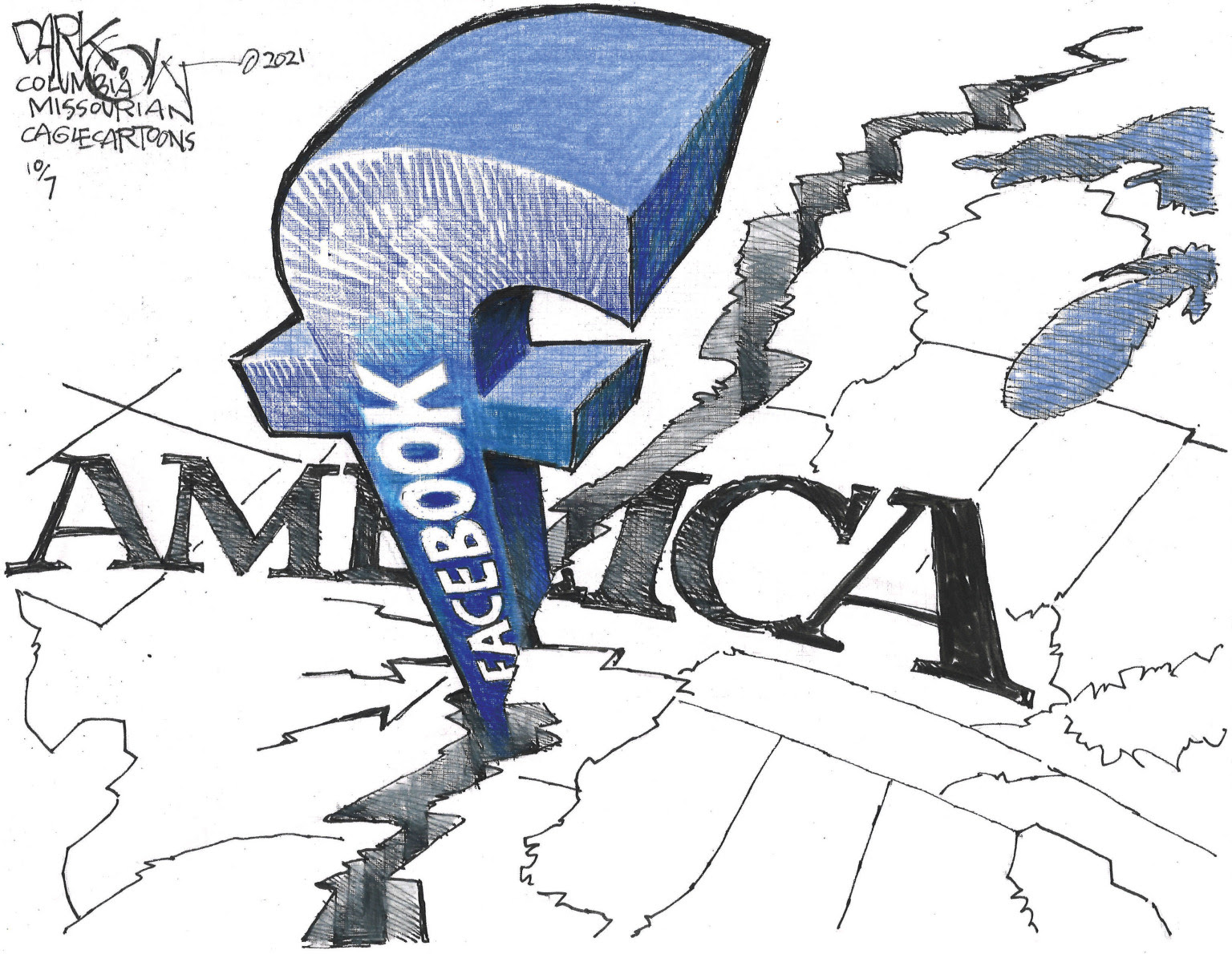 Facebook dividing America
