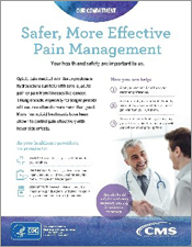 Poster for Safer, More Effective Pain Management