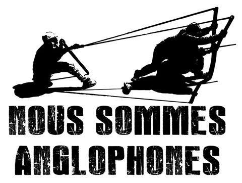 Nous sommes anglophones