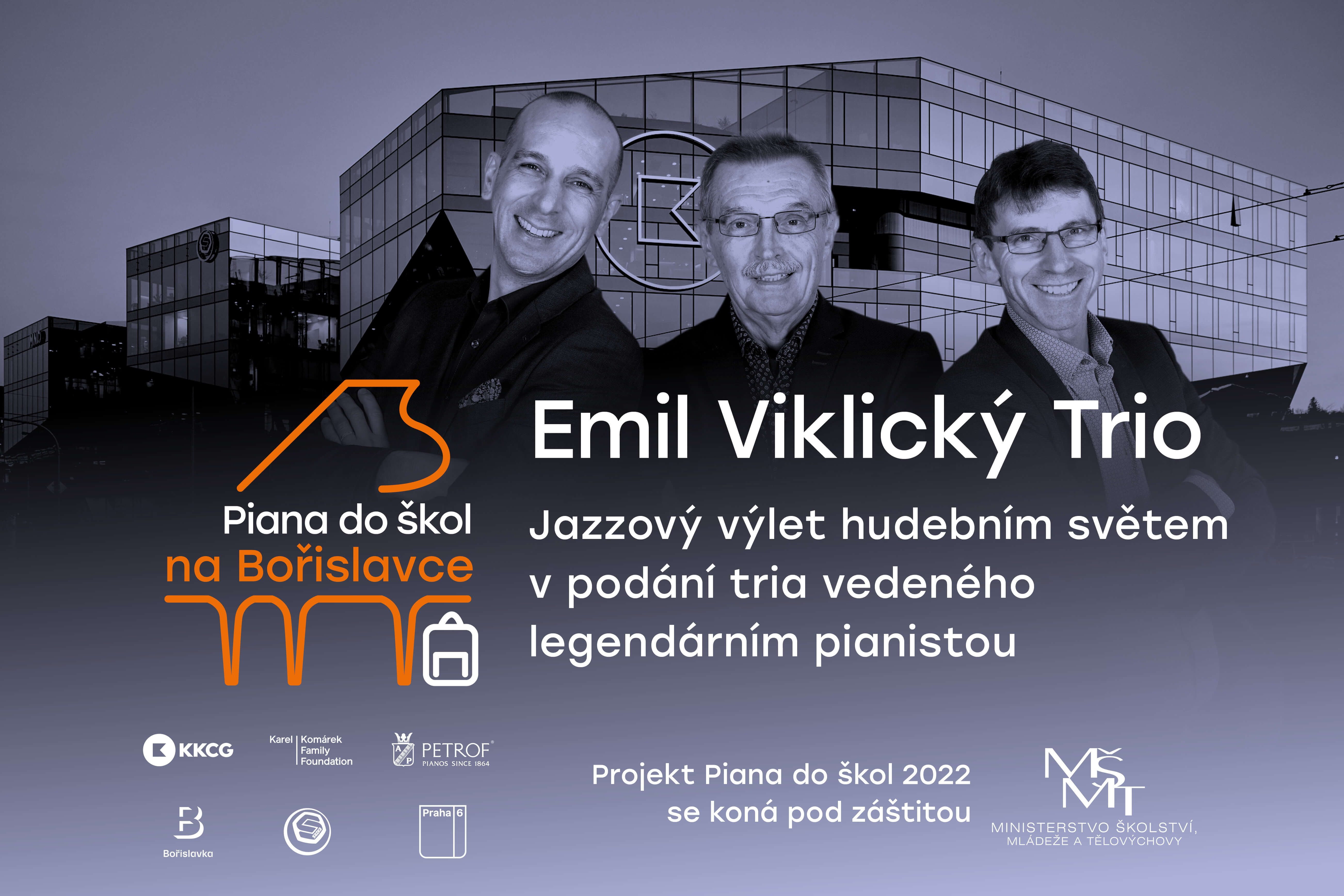 Emil Viklický Trio na Bořislavce