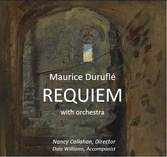 TOS Durufle Requiem concert poster