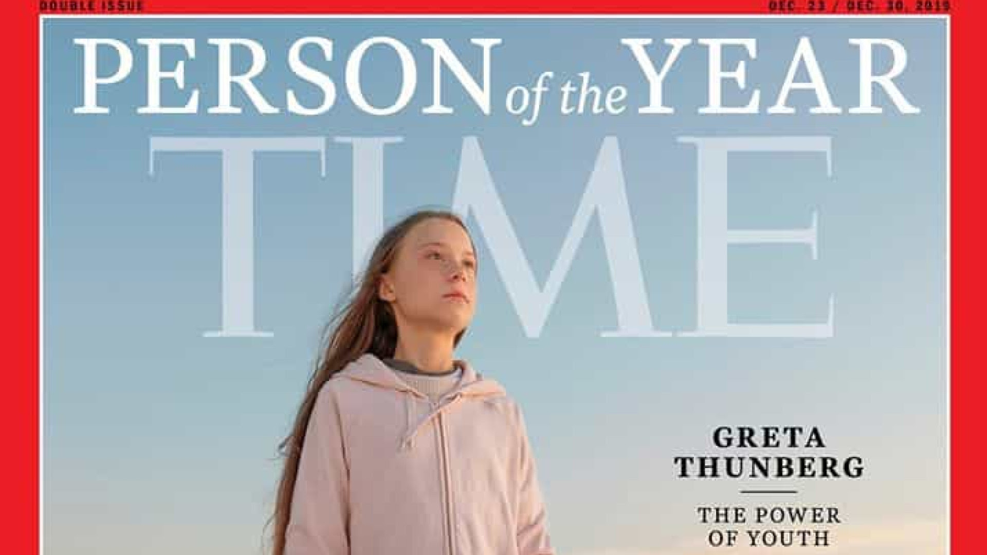 Greta Thunberg é a Personalidade do Ano para a revista Time