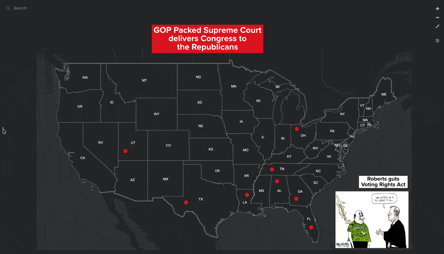 GOP packed Supreme Court delivers Congress to Republicans