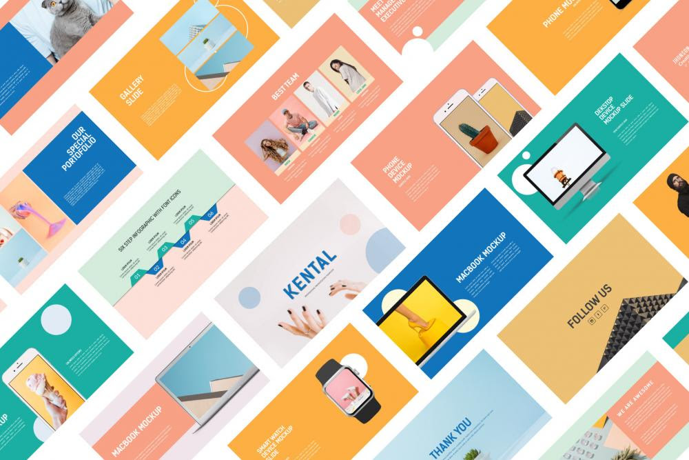 KENTAL Minimal Presentation Template