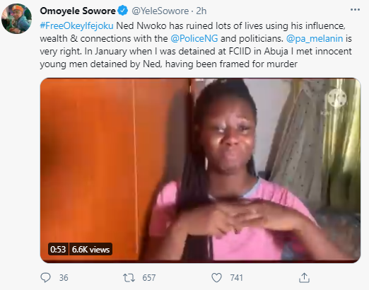 Ned Nwoko trends as former beauty queen accuses him of putting her father in jail because their community resisted his "land grabbing" attempt
