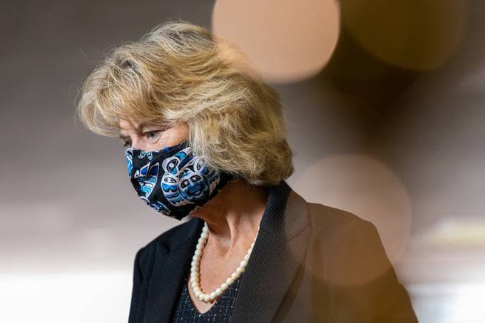 Sen. Lisa Murkowski (R-Alaska). (Amanda Andrade-Rhoades/Bloomberg)