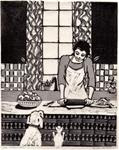 Linocut: Pie Inspectors (& a new printmaking video) - Posted on Friday, November 28, 2014 by Belinda Del Pesco