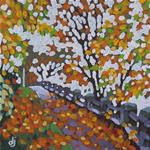 Autumn Promenade - Posted on Wednesday, November 12, 2014 by Dorothy Jenson