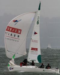 J/22 Kilroy Realty sponsor- sailboat in San Francisco