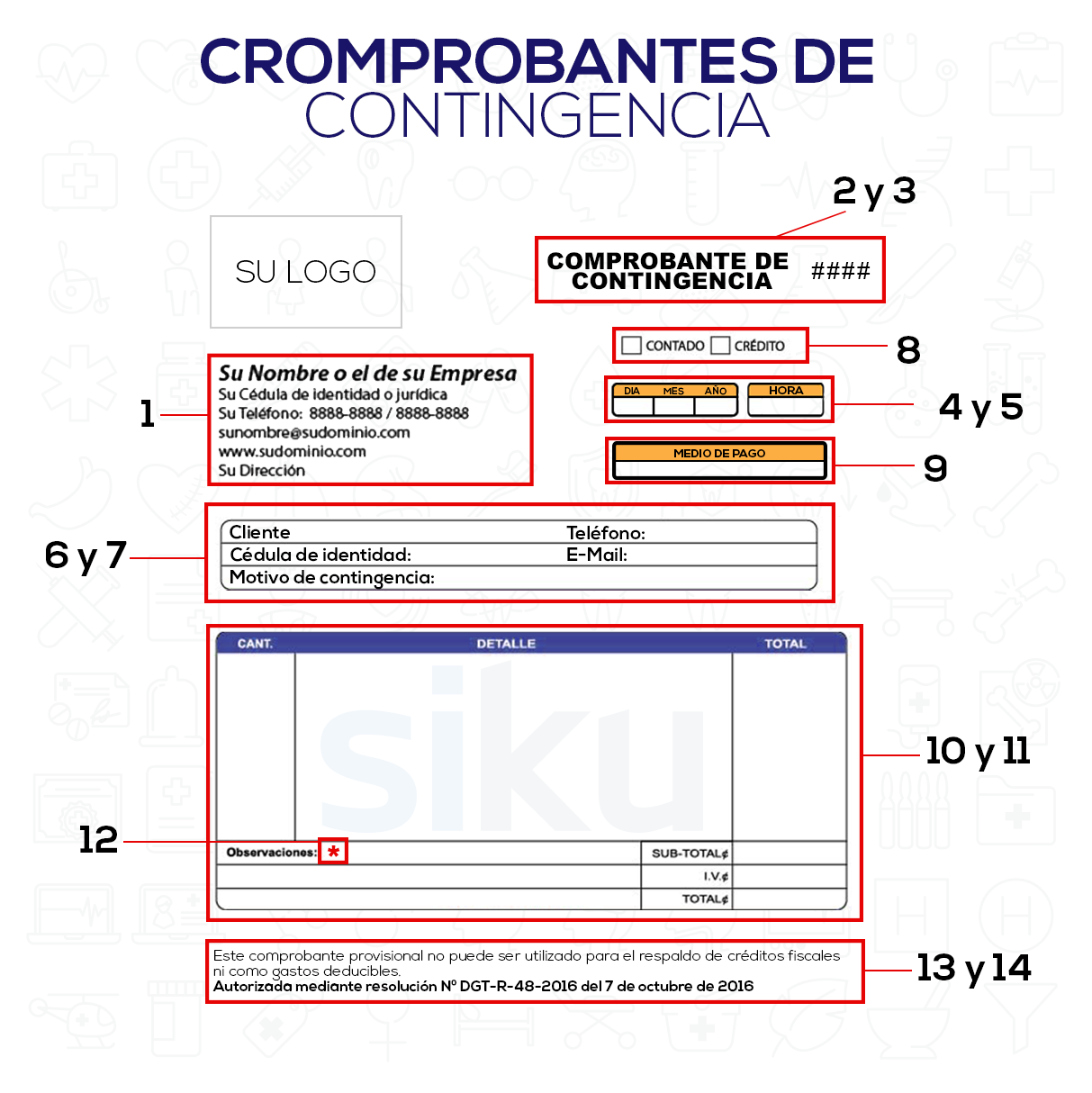 Comprobantes De Contingencia Siku 7883