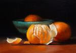 "Clementines and Pottery Bowl" - Posted on Thursday, November 20, 2014 by Mary Ashley