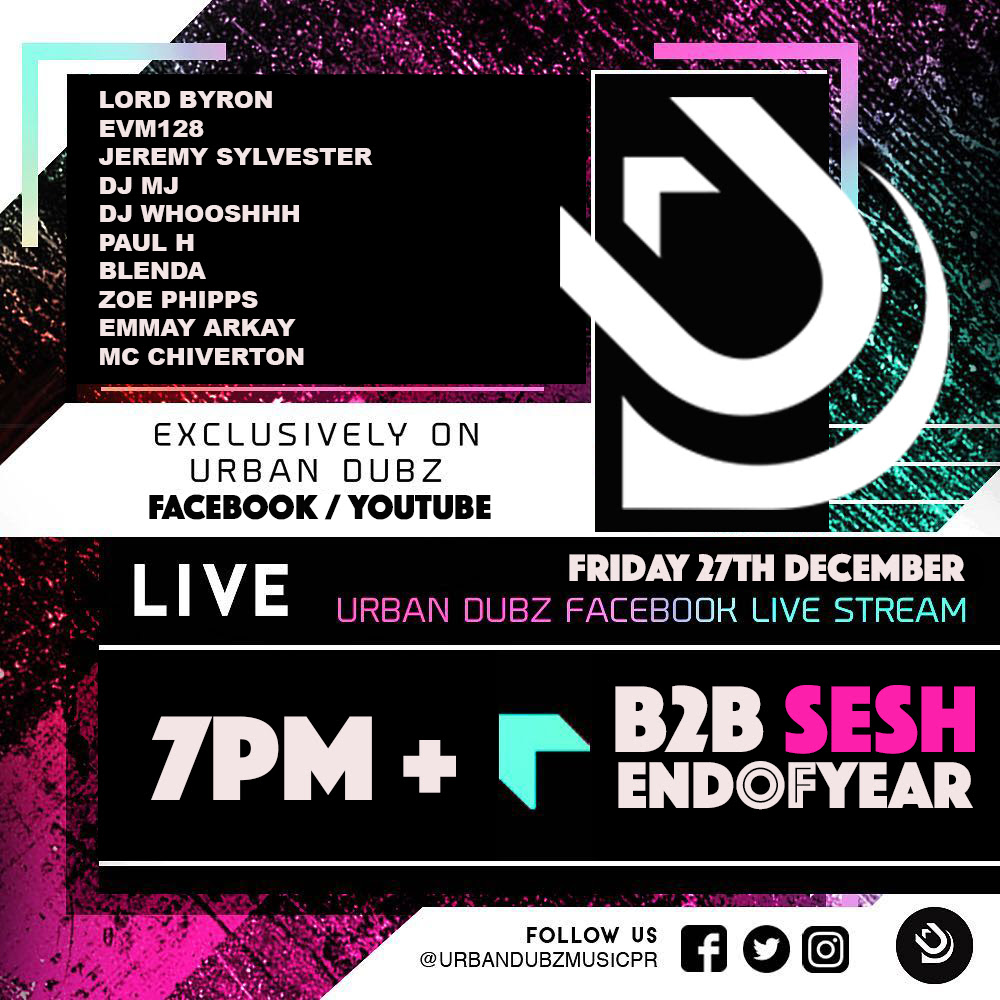 Urban Dubz ‘End of Year’ B2B Sessions • WithGuitars