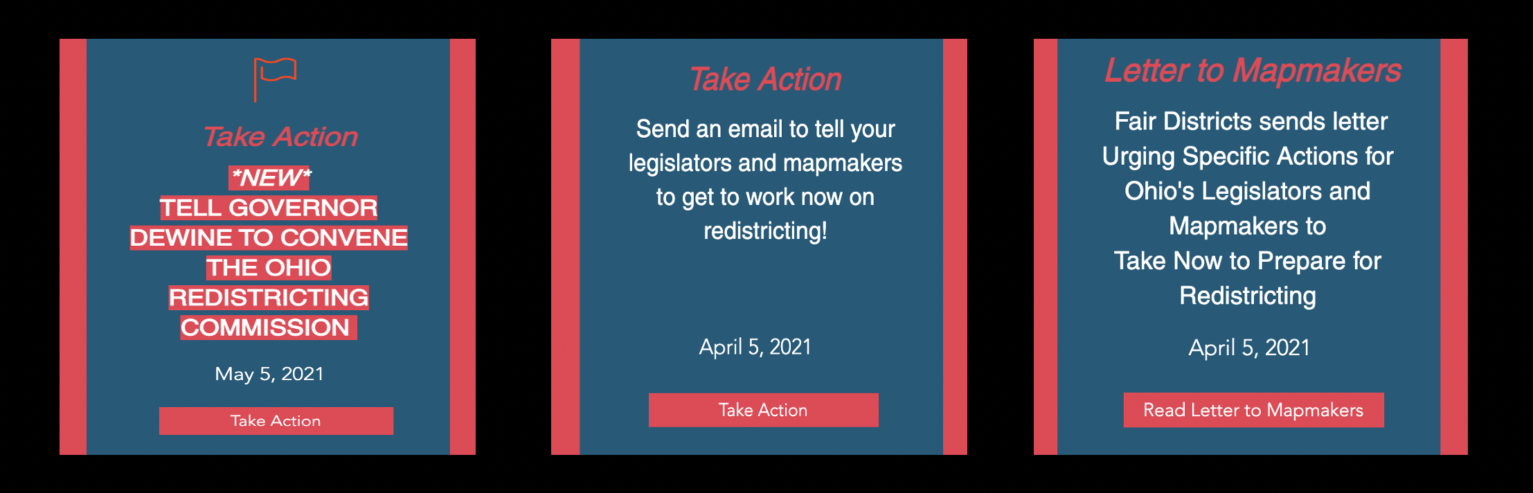 Fair Districts encourages volunteers to fight gerrymandering, legislative advocacy and drawing community maps for redistricting.