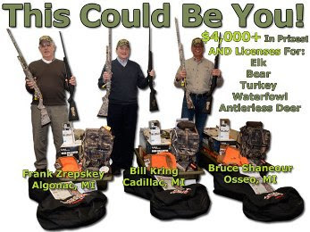 2014 Pure Michigan Hunt winners with prizes 2014 Pure Michigan Hunt winners with prizes