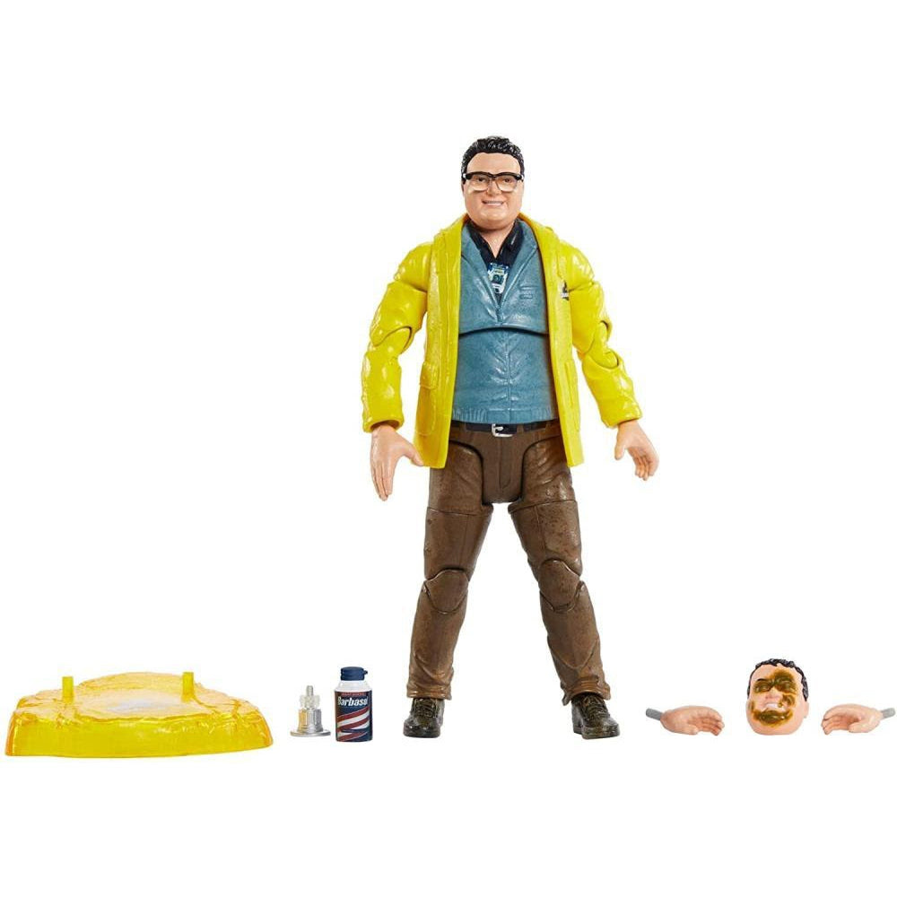 Image of Jurassic Park Dennis Nedry 6-Inch Scale Amber Collection Action Figure - JULY 2020