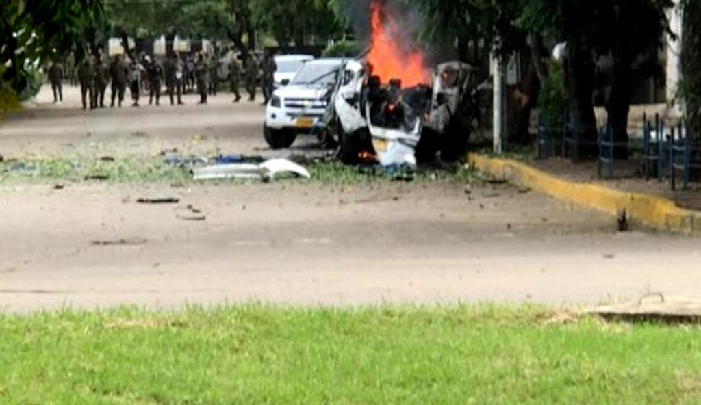 Noticias Caracol / Explosión en batallón de Cúcuta.