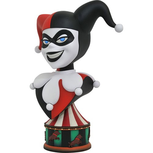 Image of Batman: The Animated Series Legends in 3D Harley Quinn 1:2 Scale Bust - JANUARY 2021