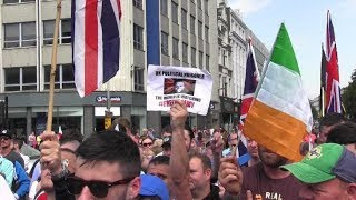 Free Speech Rally Belfast #FreeTommyRobinson