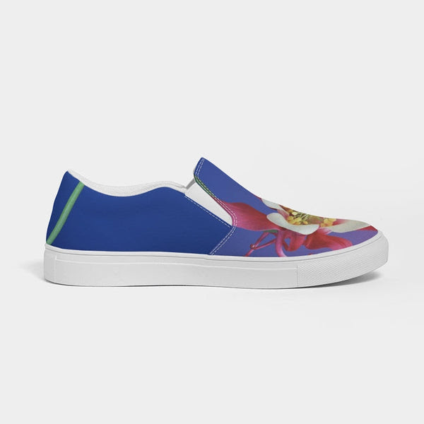 One Flower Women's Slip-On Canvas Shoe