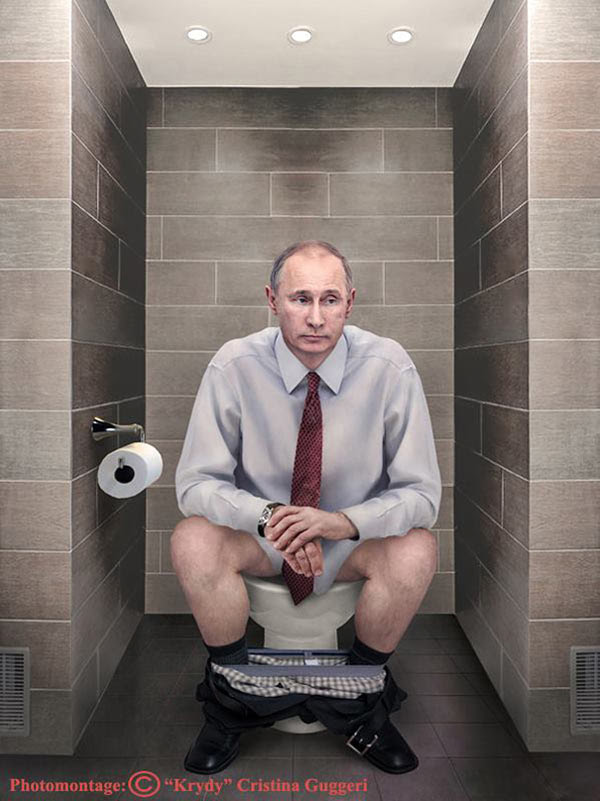 World leaders on toilets