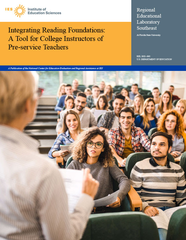 1.	Integrating Reading Foundations: A Tool for College Instructors of Pre-service Teachers