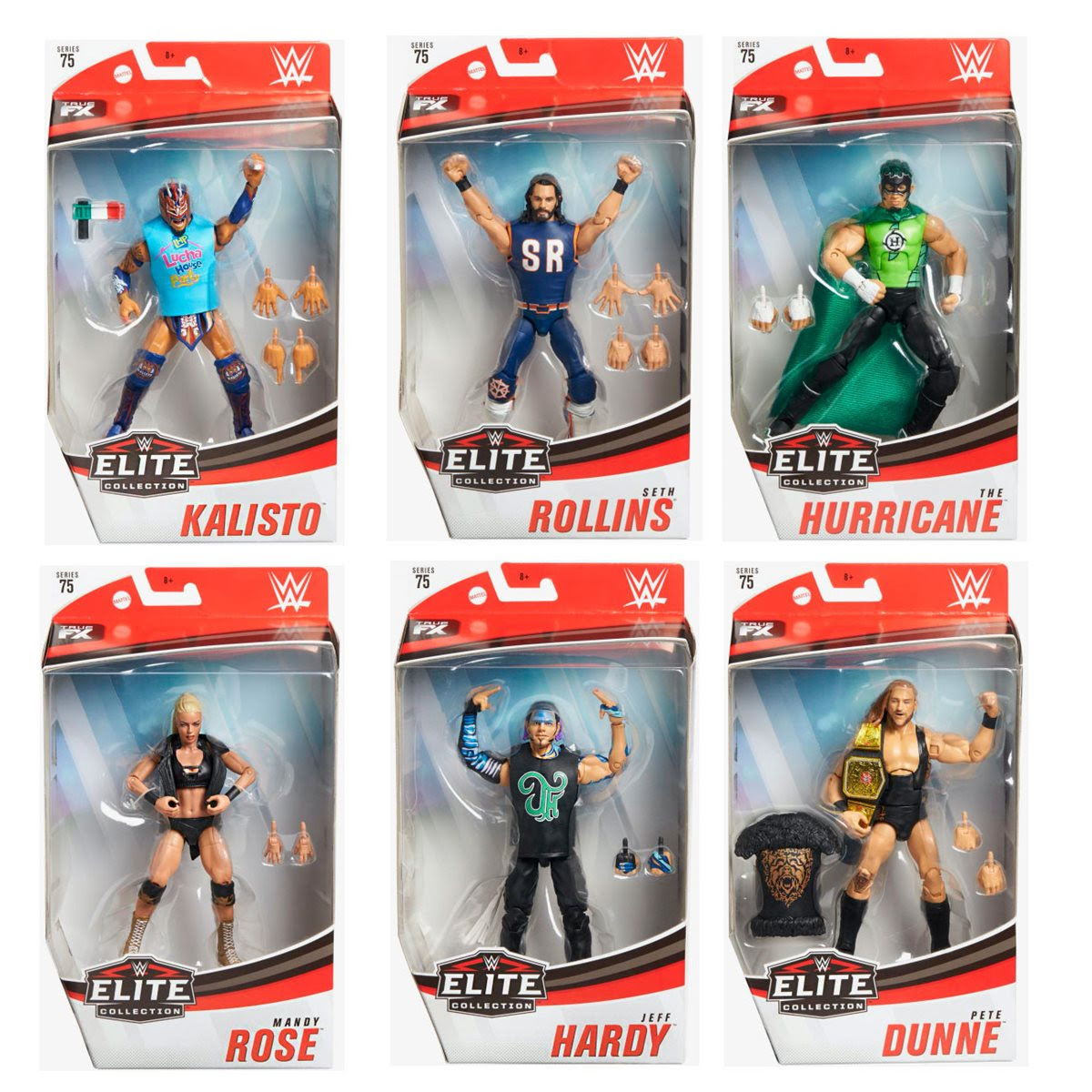 Image of WWE Elite Collection Series 75 - Complete Set of 6
