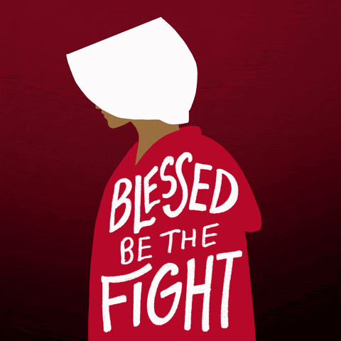 Blessed be the fight.