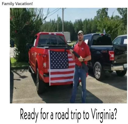 virginia road trip gun