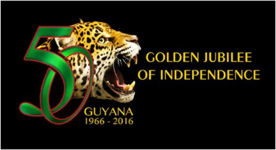 Guyana Golden Jubilee Logo 1966-2016