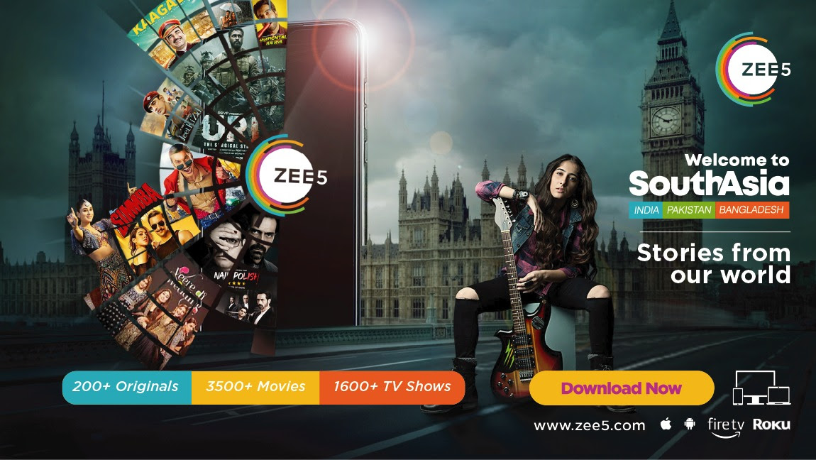 ZEE5 GLOBAL CELEBRATES SOUTH ASIA IN ITS NEW GLOBAL CAMPAIGN; INVITES YOU TO EXPERIENCE STORIES FROM OUR WORLD