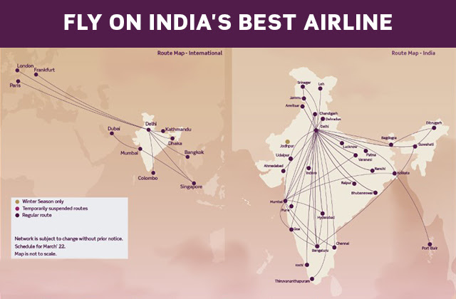 Fly on India's Best Airline