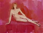 Nude on Red - Posted on Monday, February 16, 2015 by Angela Ooghe