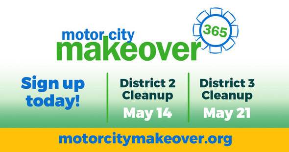 Motor City makeover graphic