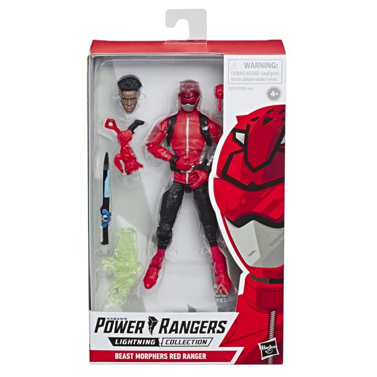 Image of Power Rangers Lightning Collection Wave 2 - Beast Morphers Red Ranger