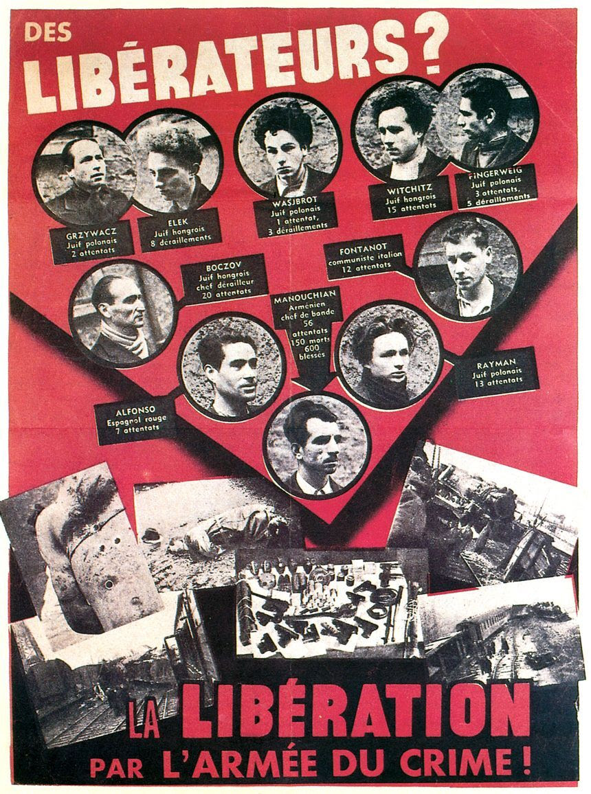 affiche rouge