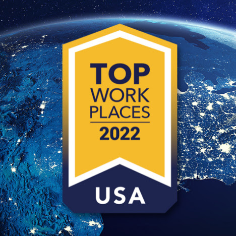 San Antonio - February - JBGoodwin Named Third In Nation - Top Workplaces USA 2022 