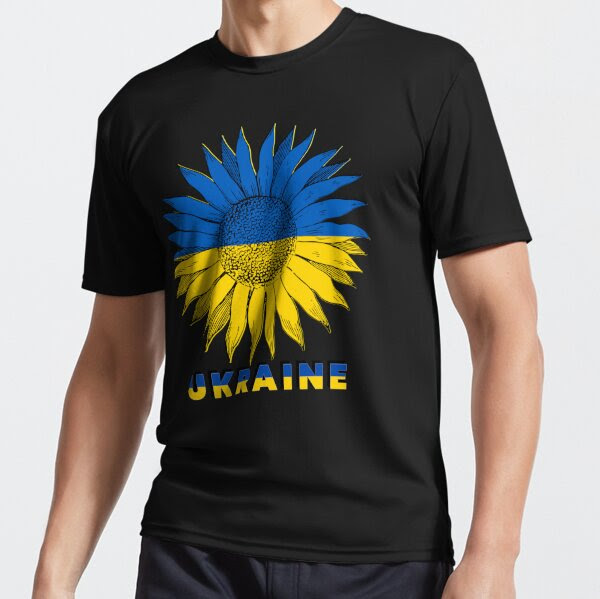 Ukraine Sunflower Blue & Yellow Flag Colors, RBSSG
