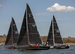 J/121's sailing off Newport, RI