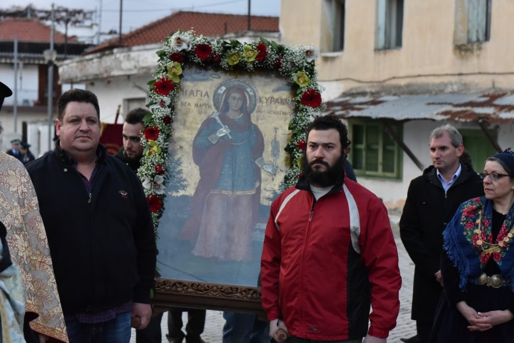 ΟΡΘΟΔΟΞΙΑ INFO Ι Λιτανεία των λειψάνων της αγίας Κυράννας της Οσσαίας