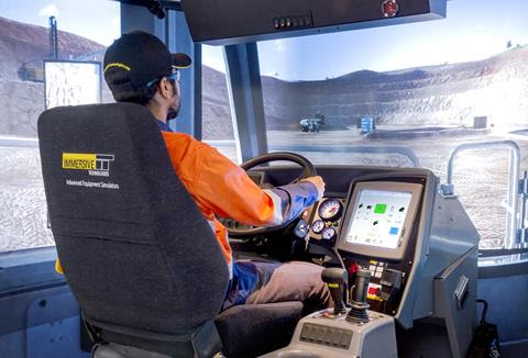 Simulator for Liebherr T282C, T284 Haul Trucks