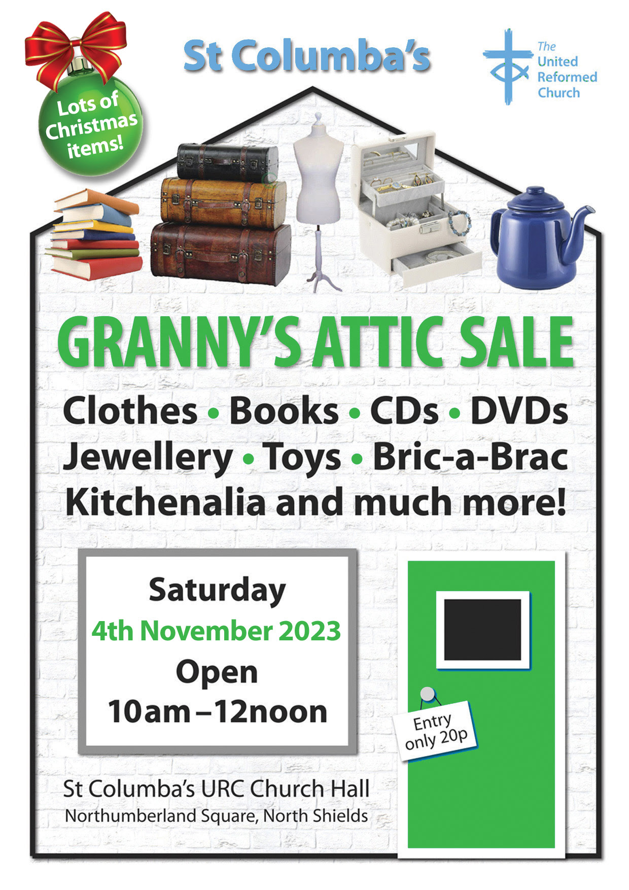 Granny's Attic flyer