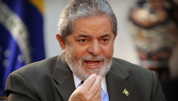 Luis Inacio Lula da Silva. Foto tomada de campeche.com.mx