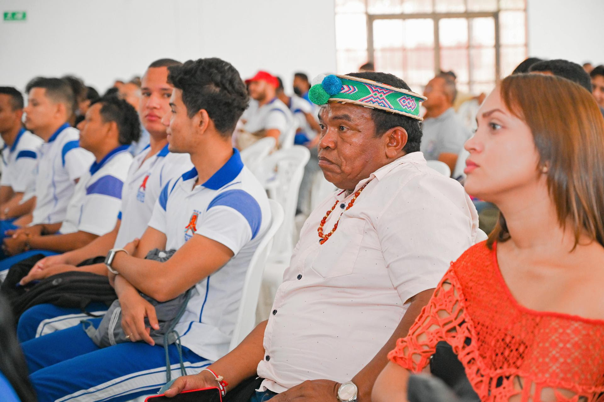 Docentes y estudiantes de Uniguajira asistentes al congreso