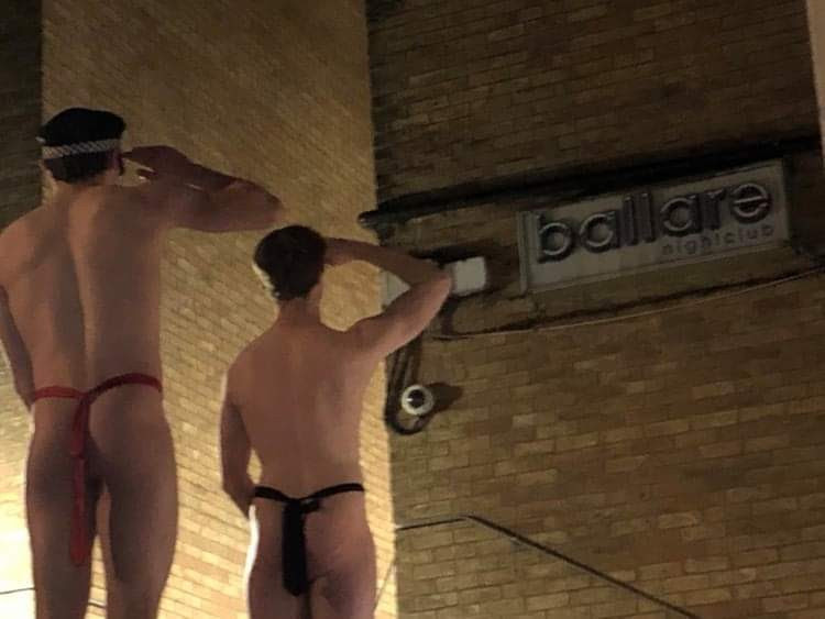 Cambridge university students strip off and bare nak3d bums in annual 
