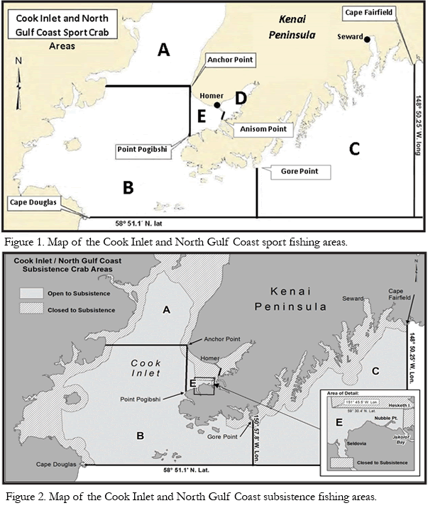 Cook Inlet and North Gulf Coast Tanner Crab Fisheries Seasons and Permits Available