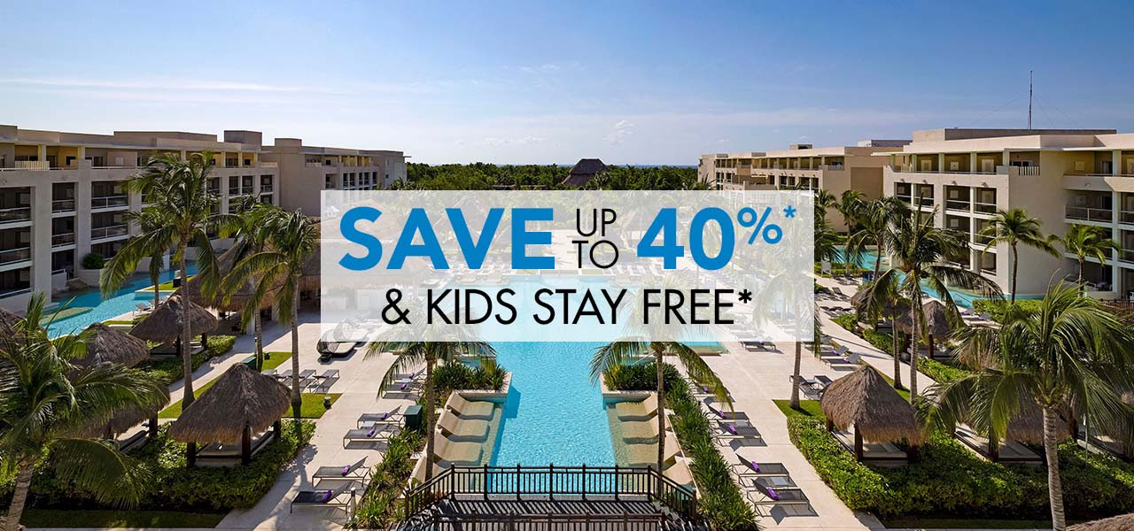 Save up to 40% & Kids Stay Free at Paradisus by Meliá