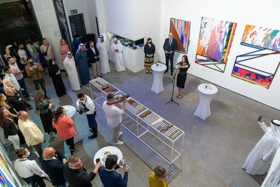 The ’New Perspectives on Hungarian Abstract Art’ from the MNB Collection billed lauded as a huge success in Dubai, UAE - the first stop on its worldwide exhibition tour. 